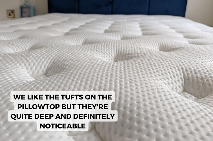 origin lumbarcloud mattress pillowtop tufts